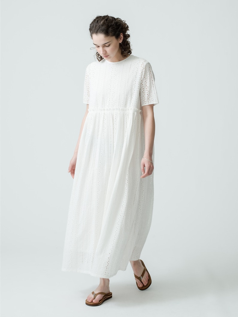 Cut Work Dress 詳細画像 white 2