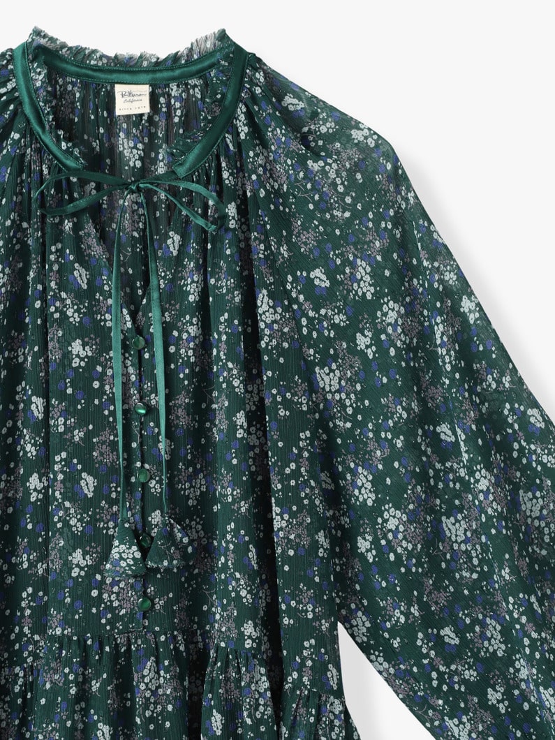 Florets Dress 詳細画像 dark green 2