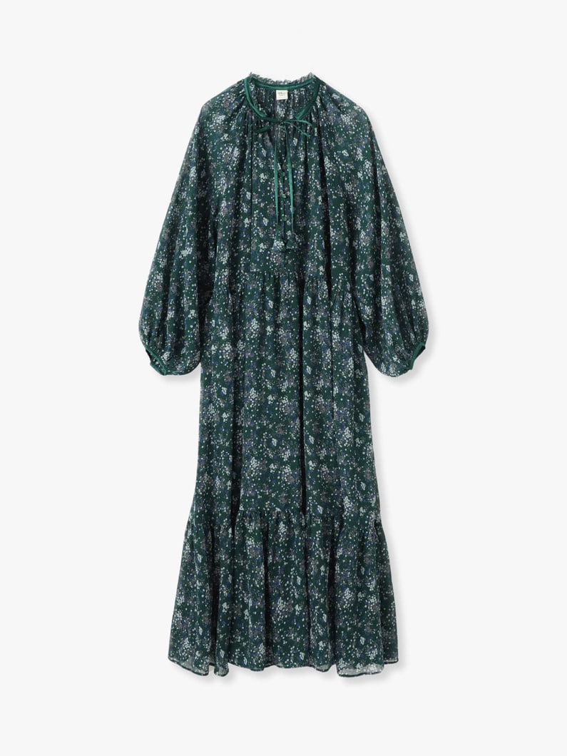 Florets Dress 詳細画像 dark green 2