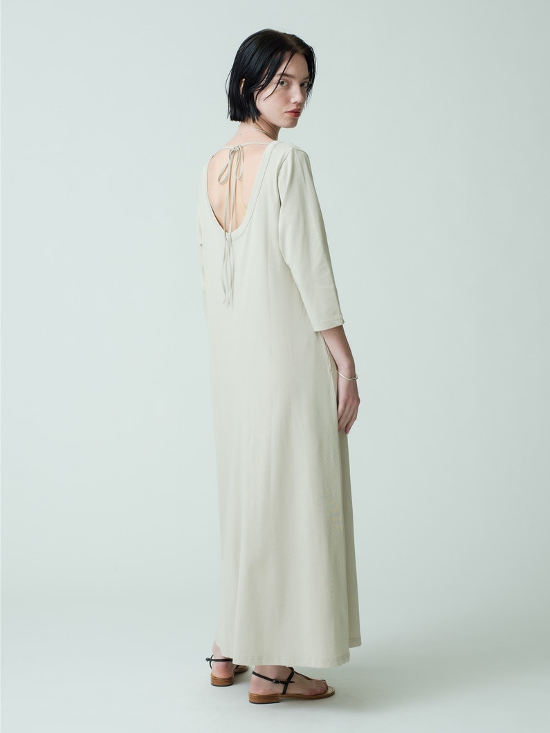 Back Ribbon Dress 詳細画像 beige 1