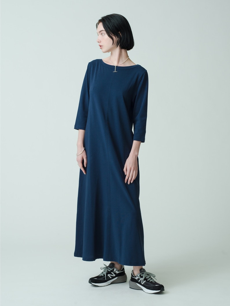 Back Ribbon Dress 詳細画像 navy 3