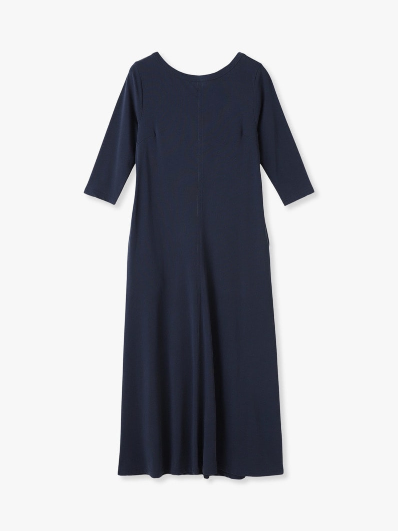 Back Ribbon Dress 詳細画像 navy 4