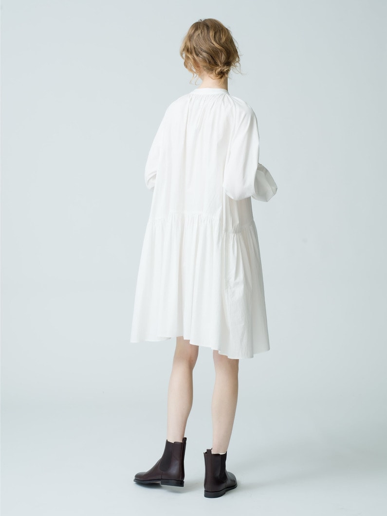 Flare Mini Dress 詳細画像 white 3