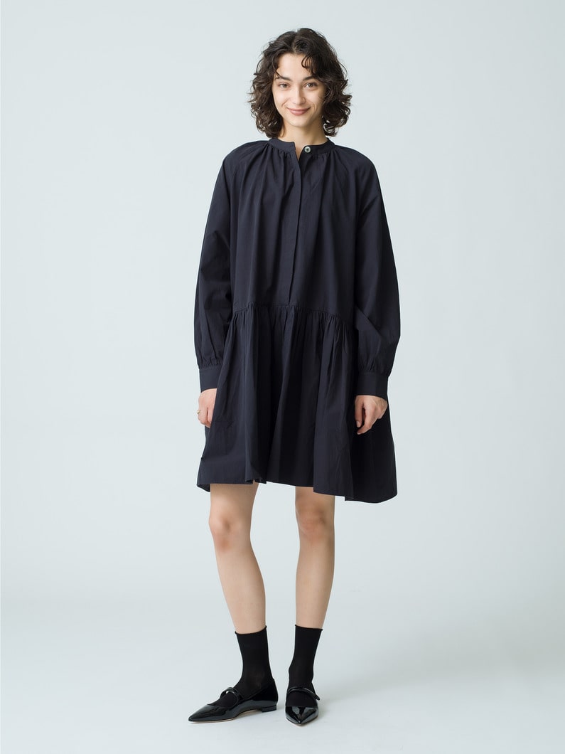 Flare Mini Dress 詳細画像 black 1