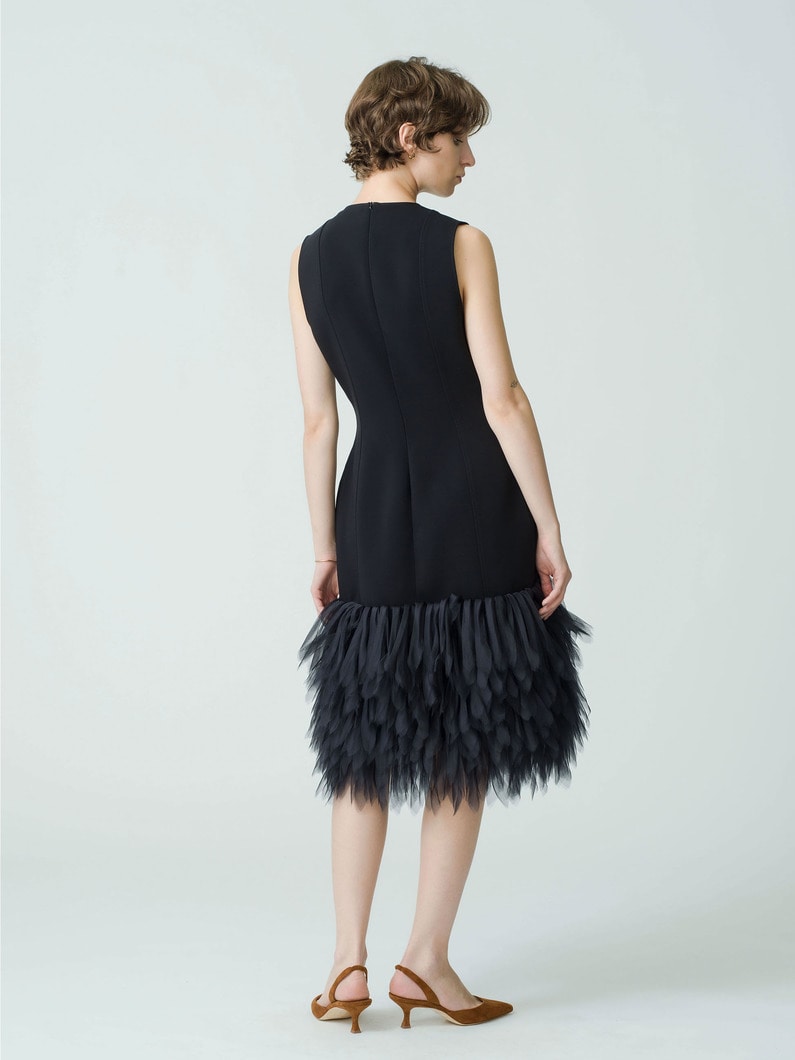 15th Anniversary Feather Dress 詳細画像 black 2