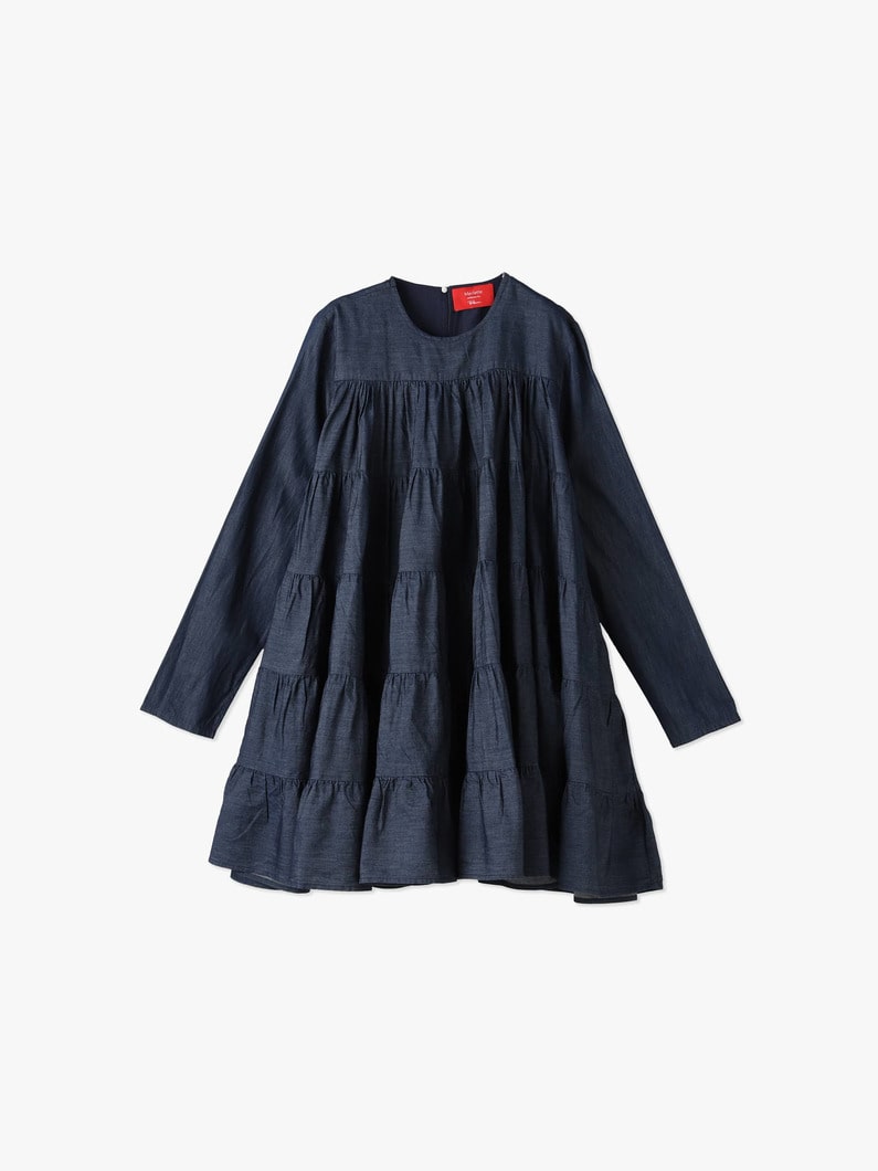 15th Anniversary Soliman Dress (indigo) 詳細画像 indigo 3