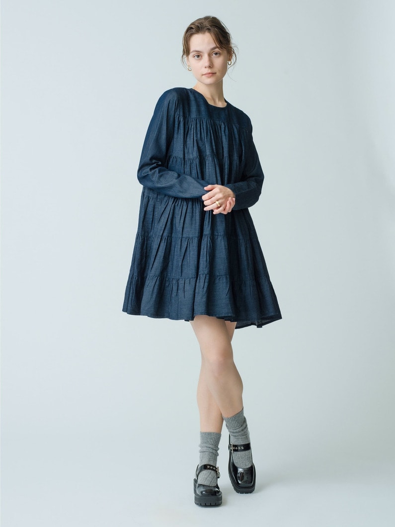 15th Anniversary Soliman Dress (indigo)【ドレス】 詳細画像 indigo 5