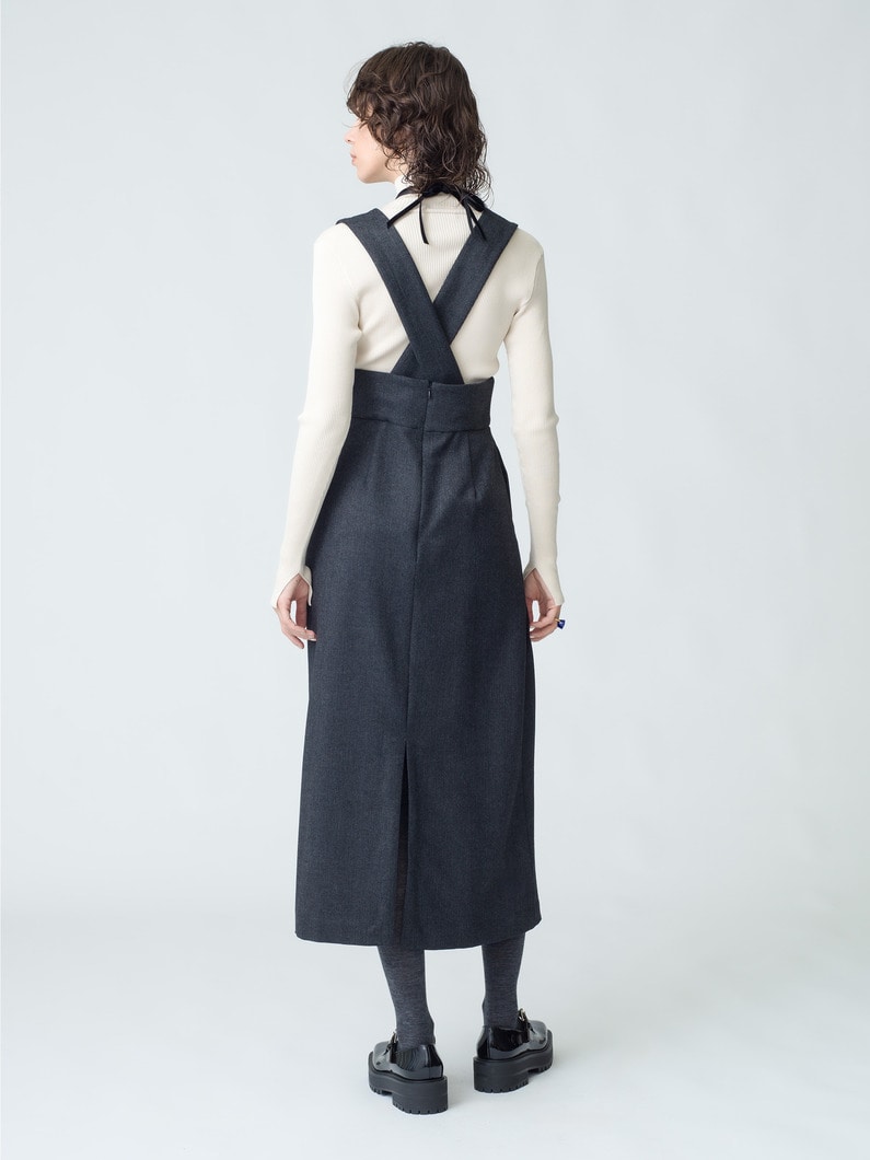 Wool Jumper Dress 詳細画像 gray 2