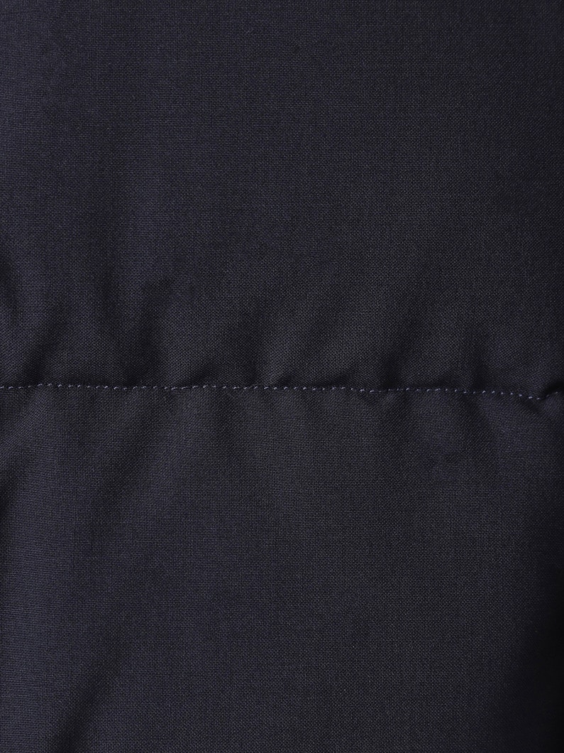 Stand Collar Wool Down Coat 詳細画像 navy 6