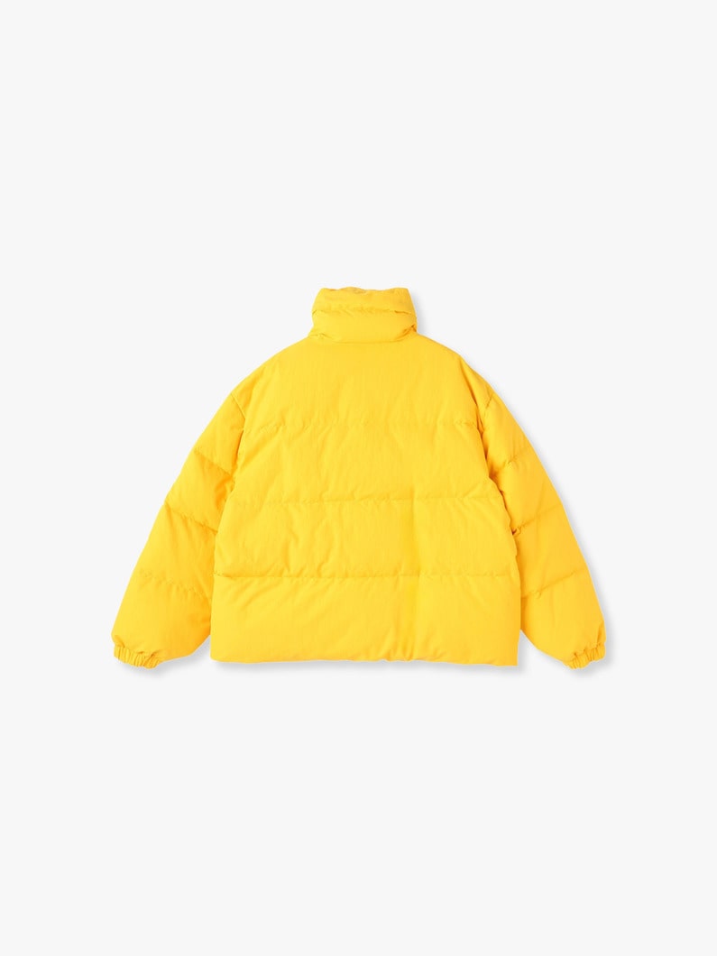 Stand Collar Nylon Down Coat 詳細画像 yellow 1