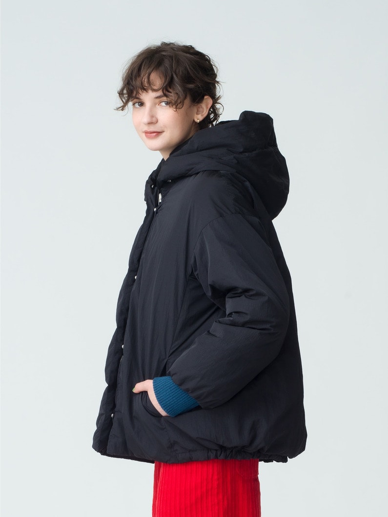 Hoodie Down Jacket 詳細画像 black 2