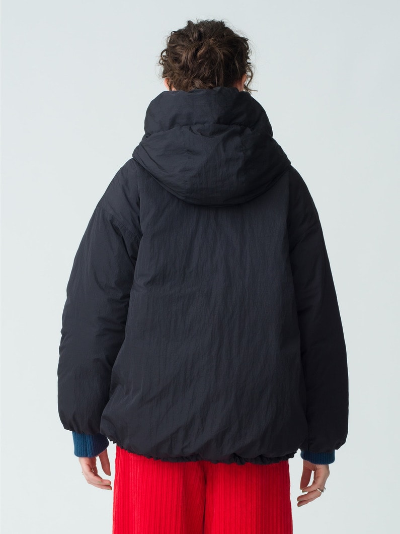 Hoodie Down Jacket 詳細画像 black 3