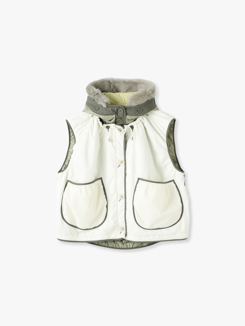 Parachute Quilt Vest  詳細画像 khaki 6