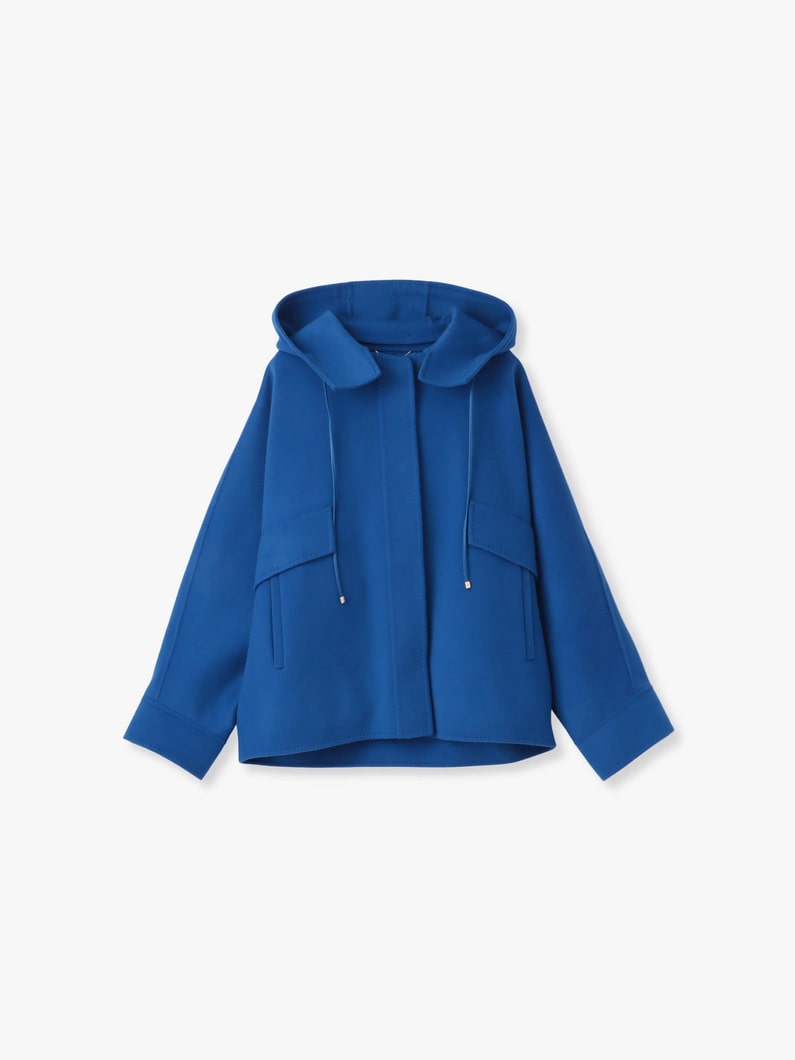 Luxe Sharm Beaver Blouson Jacket (black/blue) 詳細画像 blue 4