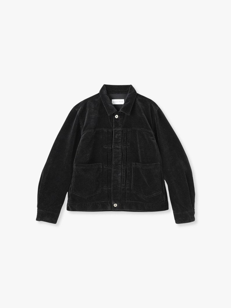 The Emerald Corduroy Jacket (black) 詳細画像 black 4