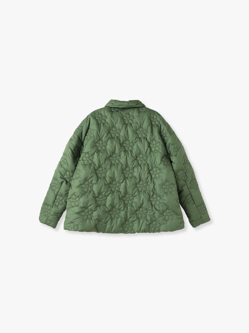 Flower Puff Short Jacket 詳細画像 green 1