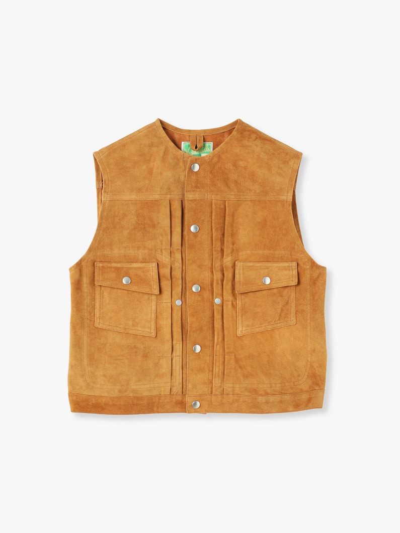 Arizona Leather Vest 詳細画像 camel 1