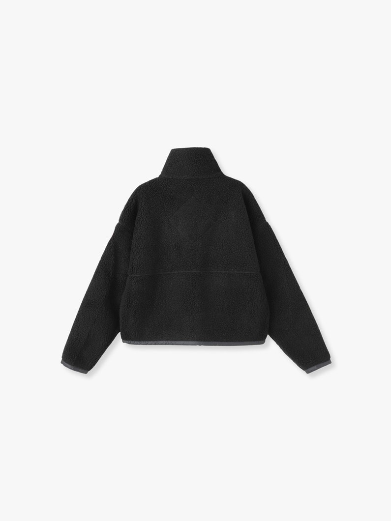 Simcoe Oversized Fleece Jacket 詳細画像 black 1