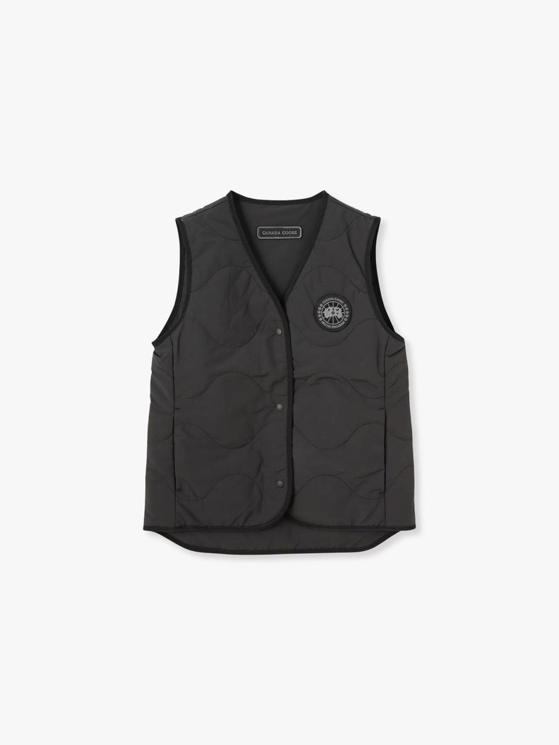 Annex Liner Vest (women) 詳細画像 black 3