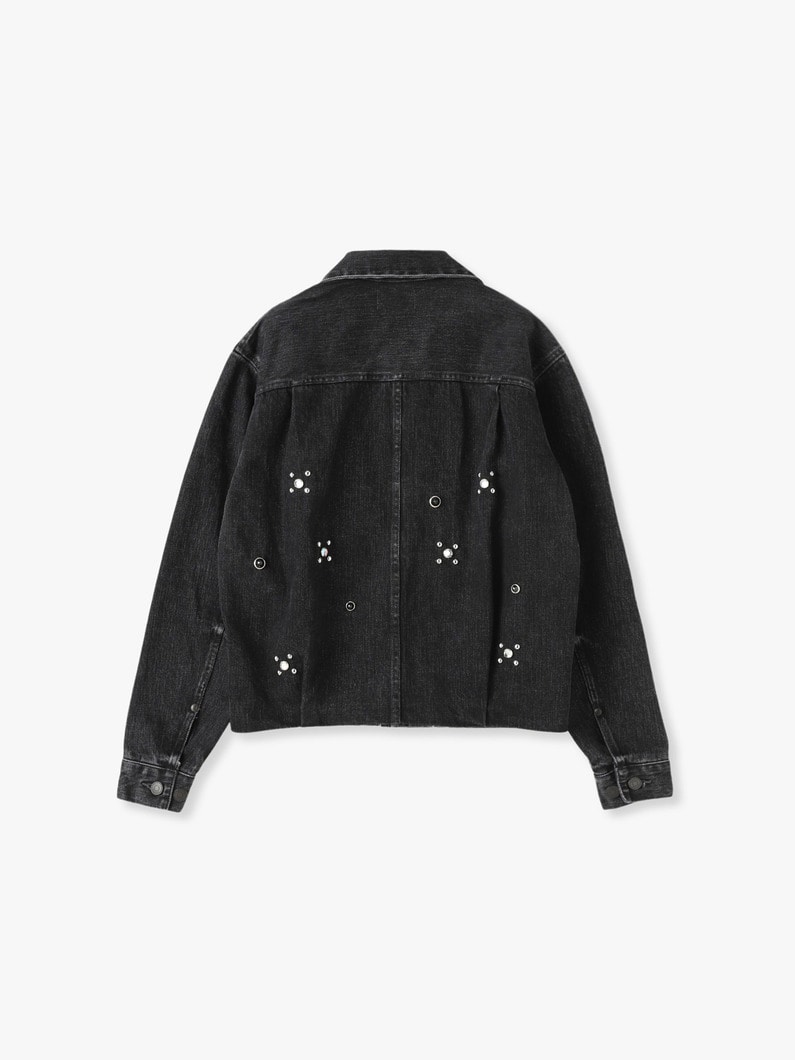 The Jean Jacket (black) 詳細画像 black 1