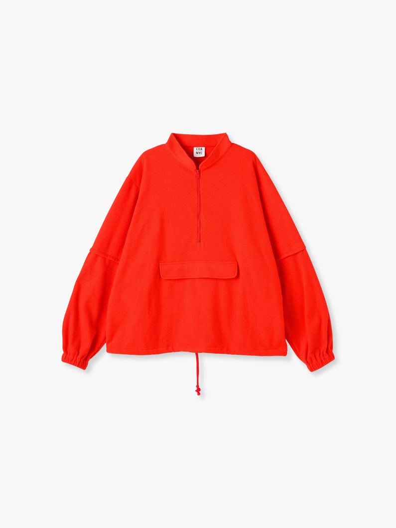 Half Zip Pullover (red) | プルオーバー 詳細画像 red 1