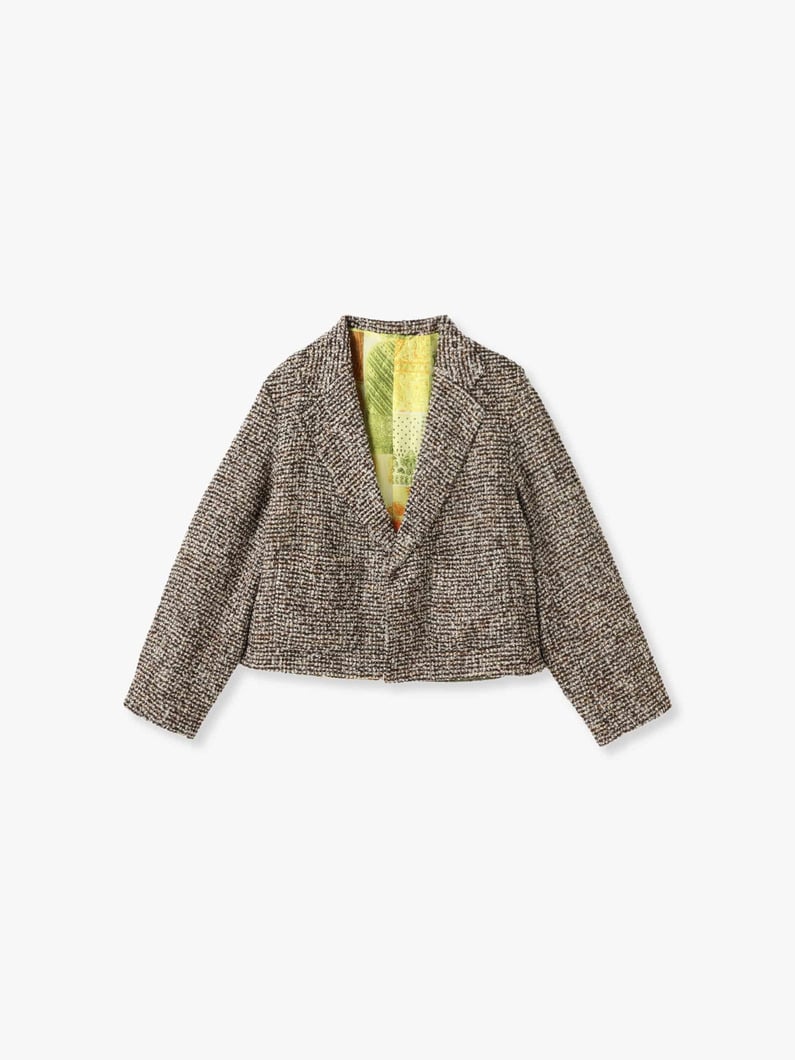 Reversible Cardigan Jacket 詳細画像 brown 2