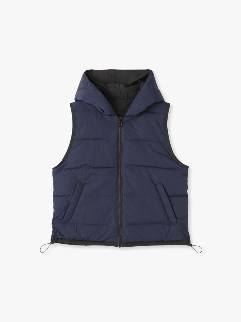 Padded Reversible Vest 詳細画像 black 4