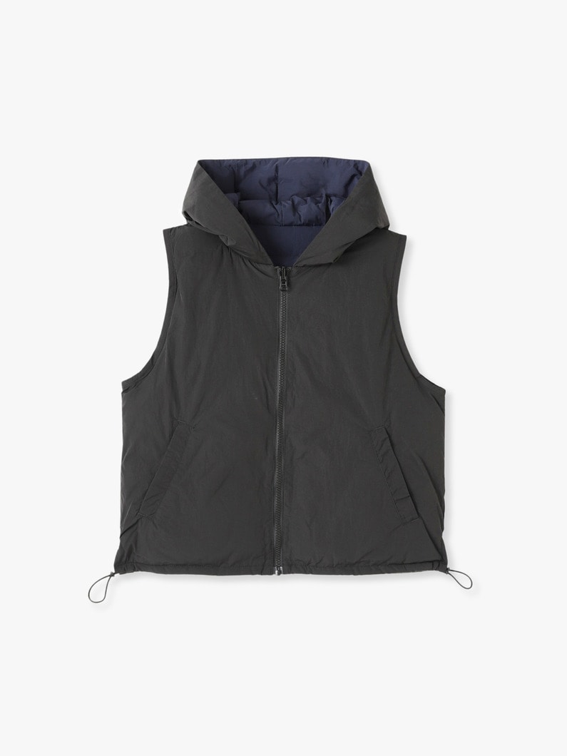 Padded Reversible Vest 詳細画像 black 1