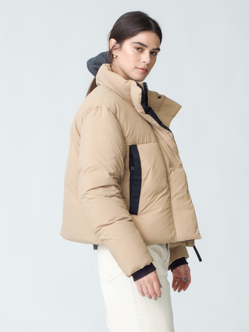 Junction Cropped Puffer Black Label (women) 詳細画像 light beige 2