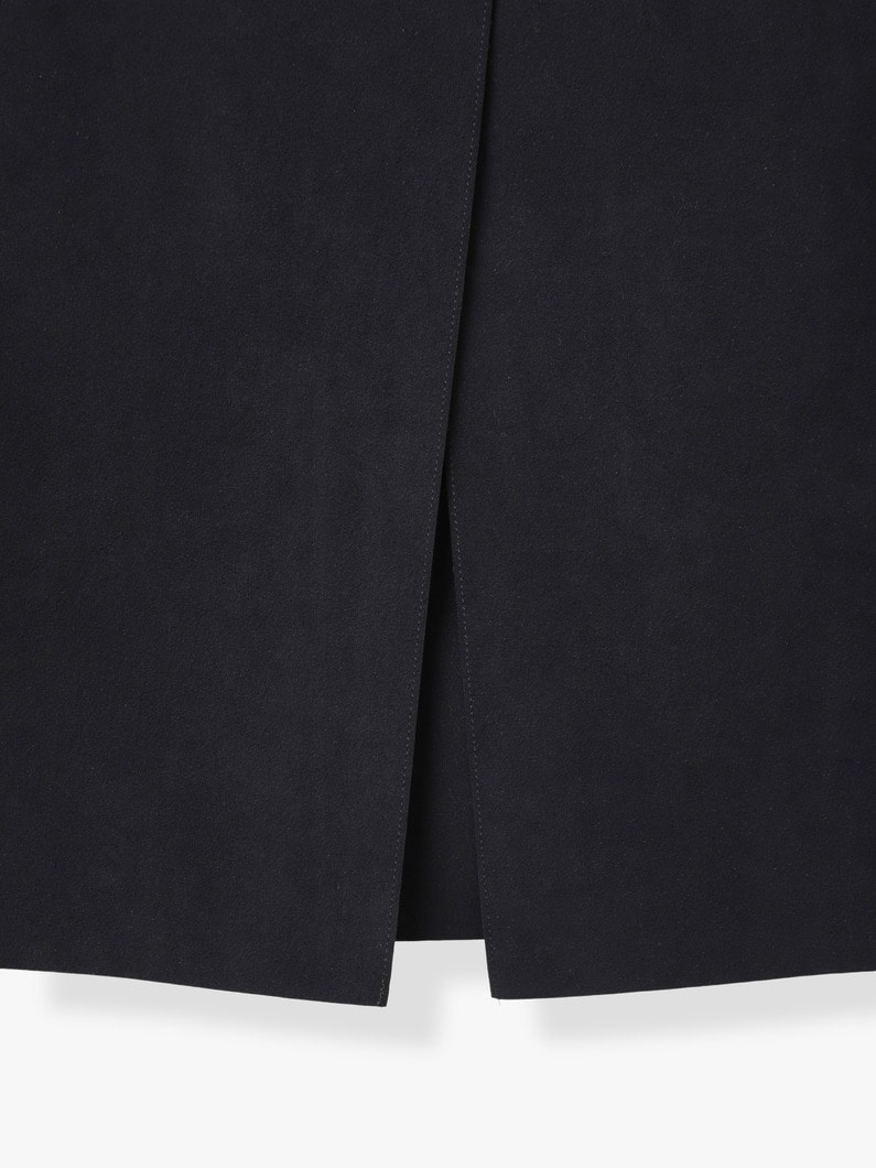 Eco Suede Leather Skirt 詳細画像 navy 3