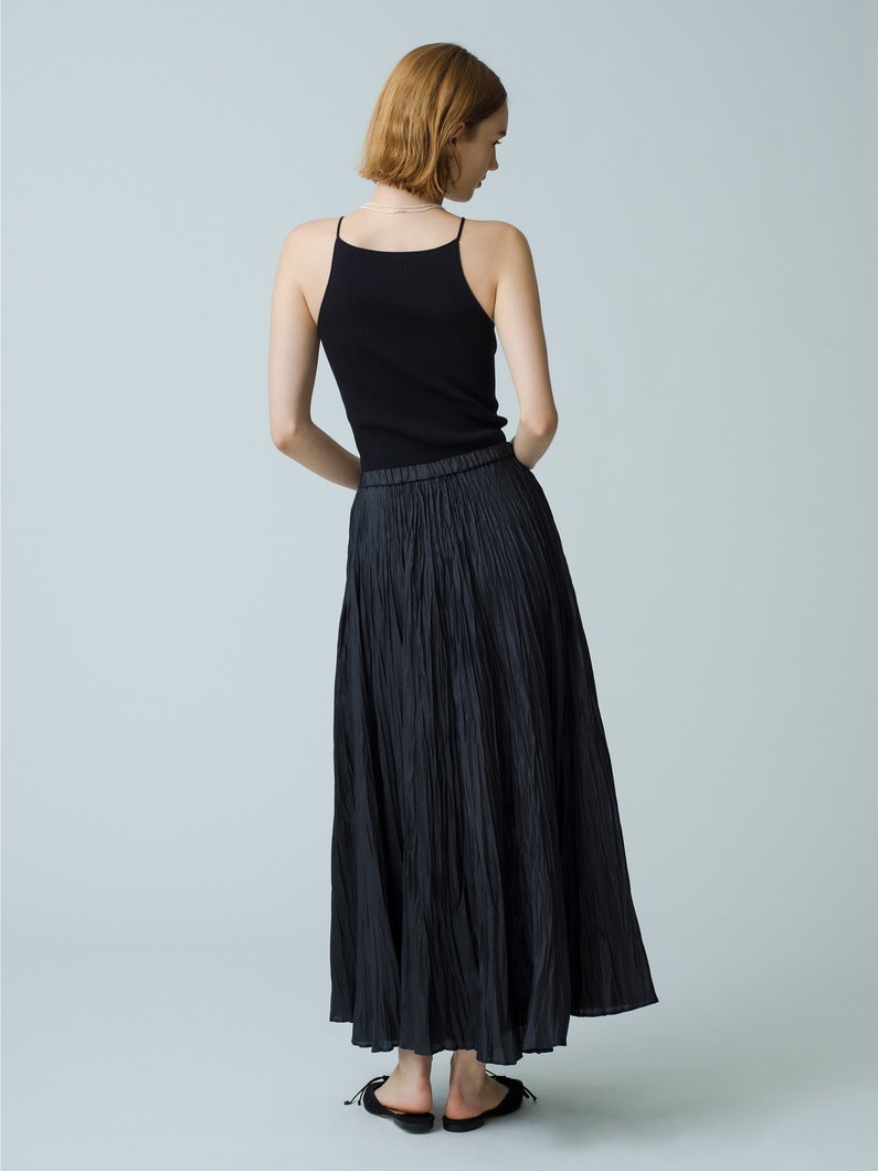 Wrinkle Skirt 詳細画像 black 2