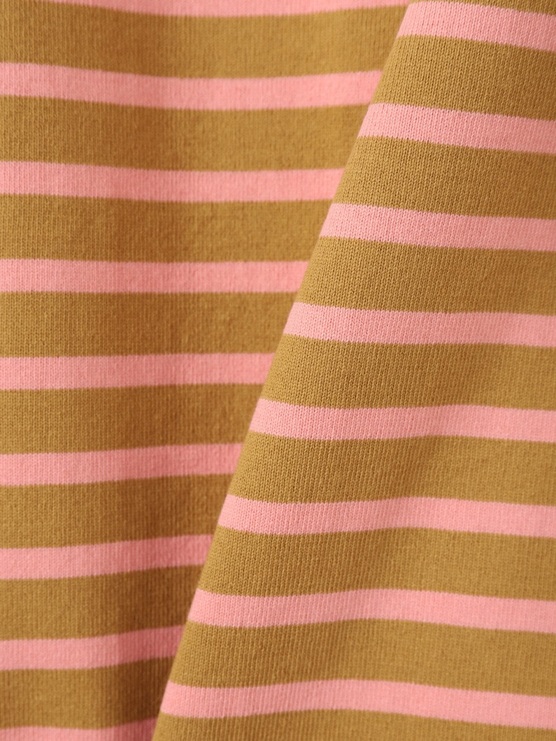 Striped Tight Skirt (brown) 詳細画像 brown 3