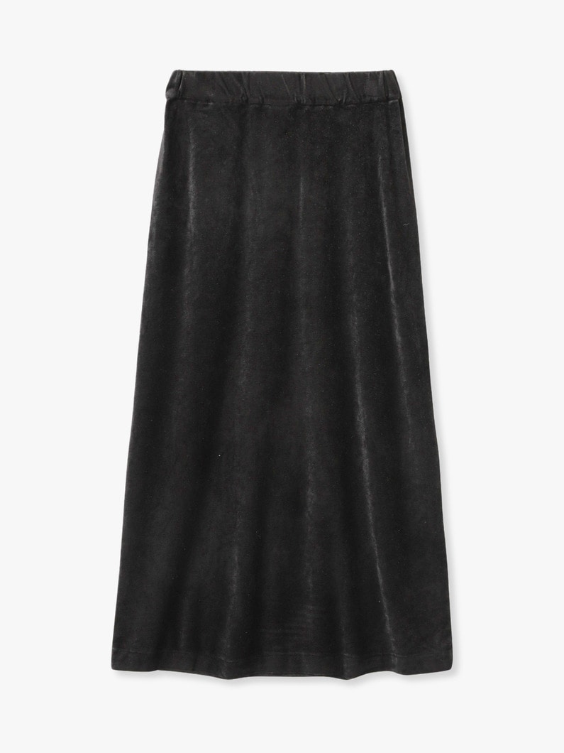 Bamboo Velour Skirt 詳細画像 black 1