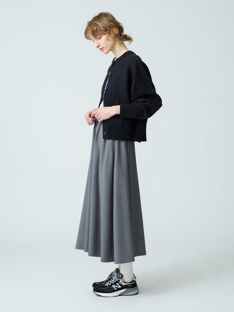 Flare Easy Skirt 詳細画像 gray 2