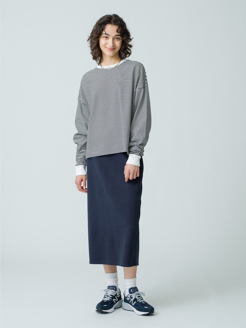 Bare Ponti Tight Skirt 詳細画像 dark navy 1