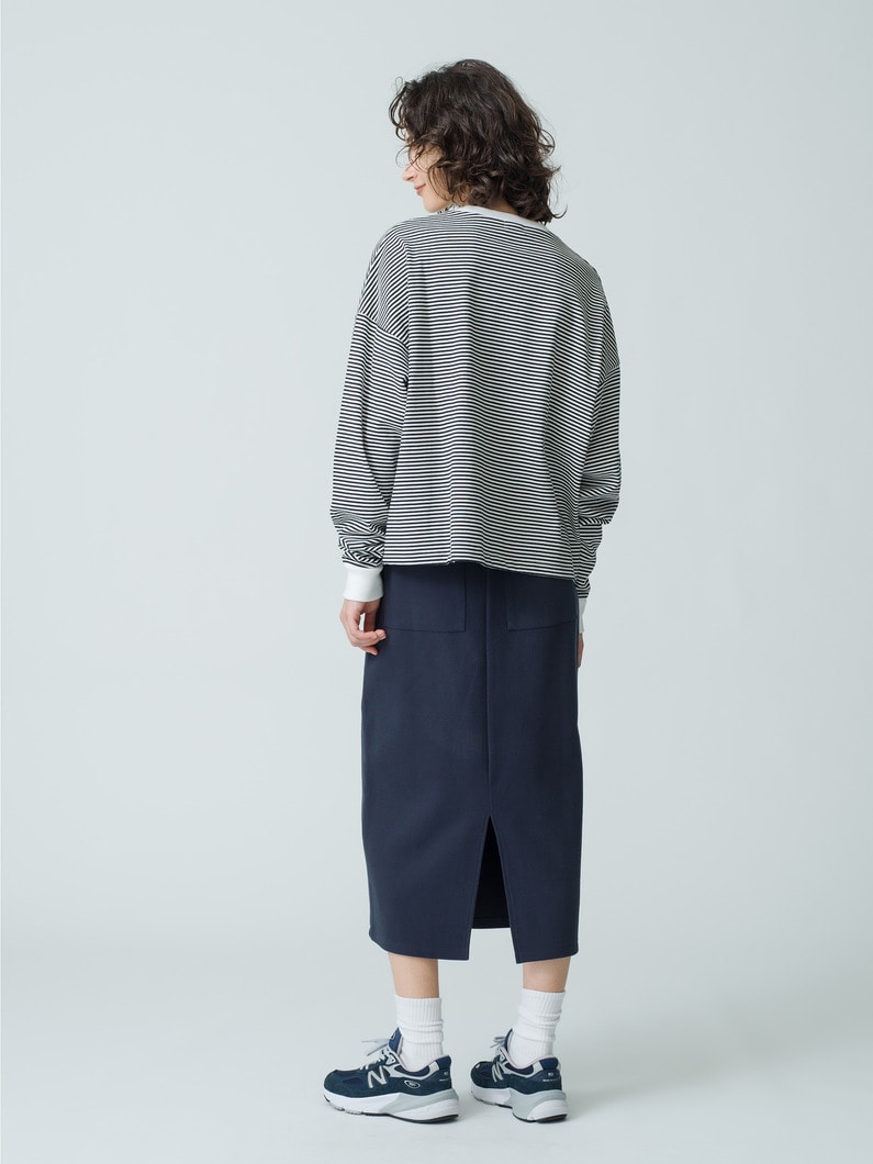 Bare Ponti Tight Skirt 詳細画像 dark navy 4