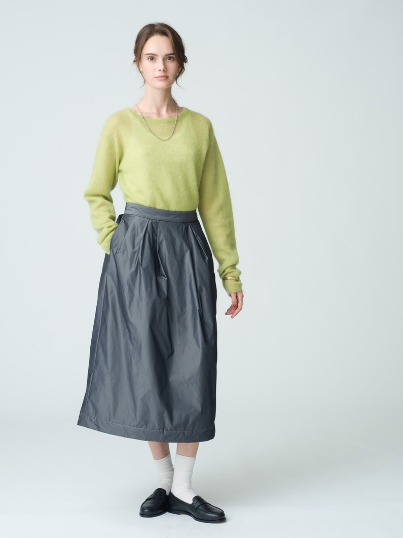 Puff Skirt 詳細画像 charcoal gray 2