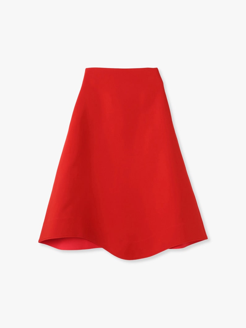 Asymmetric Skirt | スカート 詳細画像 red