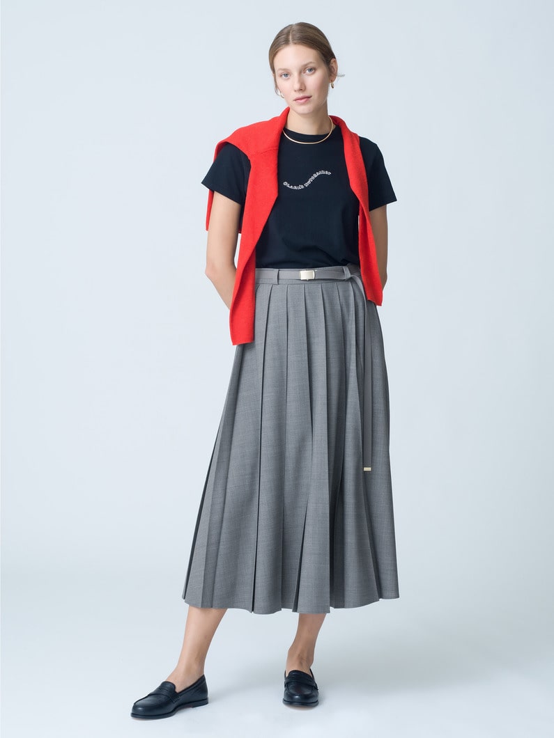 Bloom Bijou Color Skirt 詳細画像 gray 1