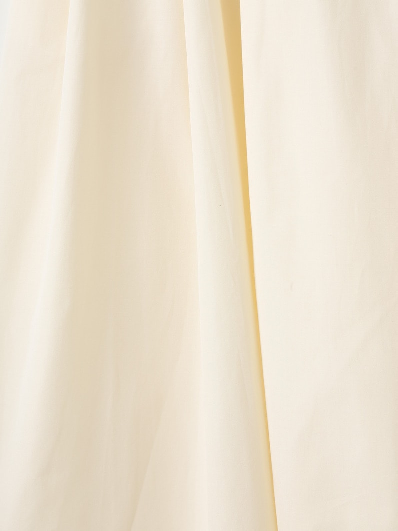 Pleat Front Full Skirt 詳細画像 ivory 3