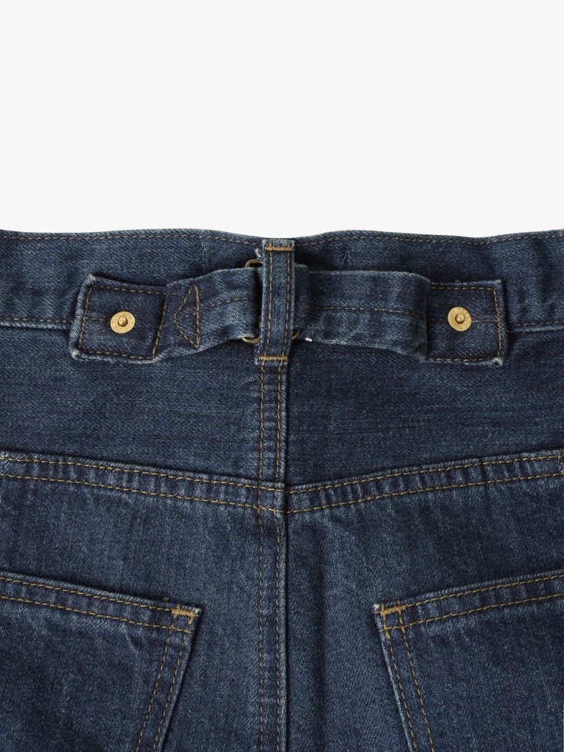 The Topaz Denim Skirt 詳細画像 indigo 4