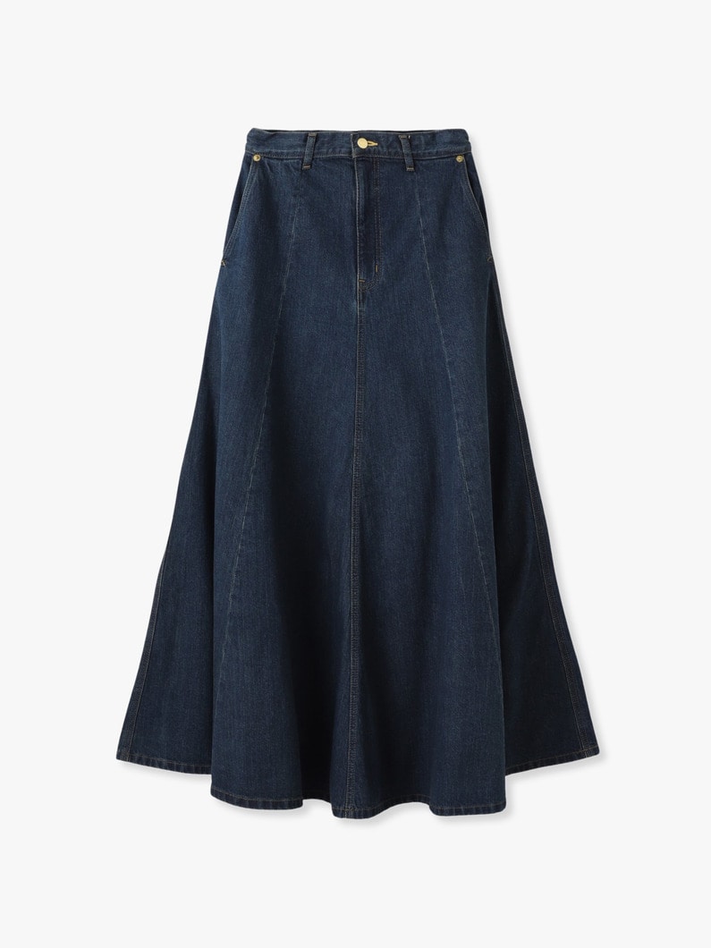 The Topaz Denim Skirt 詳細画像 indigo 4