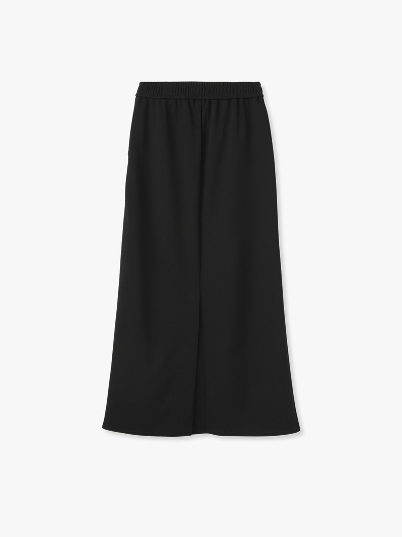 Triacetate Jersey Skirt 詳細画像 black 1