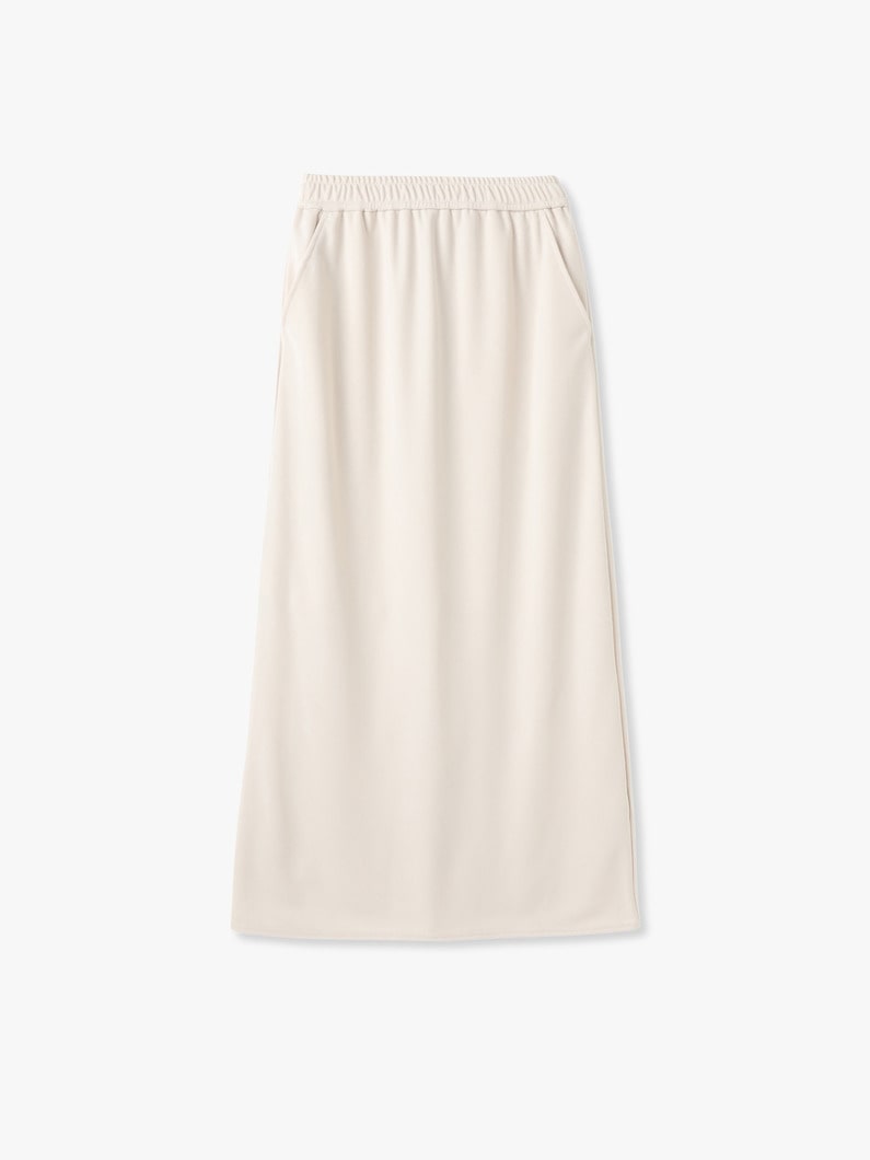 Triacetate Jersey Skirt | スカート 詳細画像 ivory