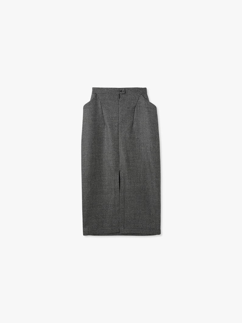 Wool Pencil Skirt 詳細画像 black 1