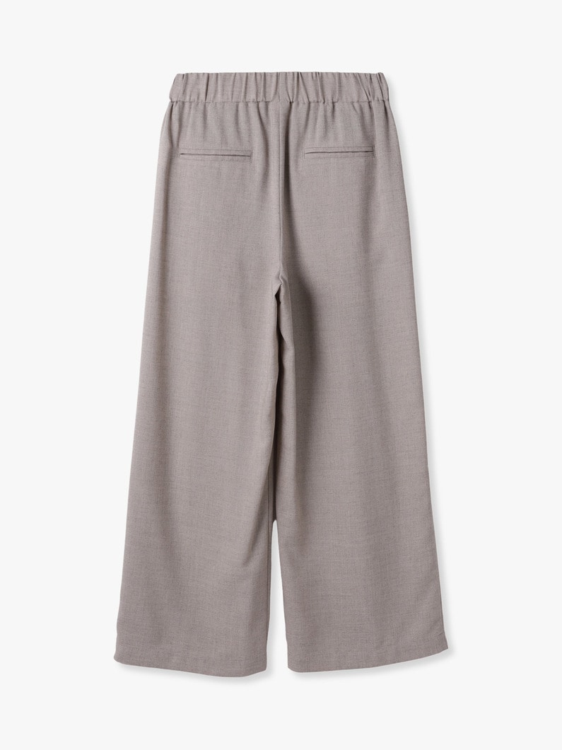 Polyester Easy Pants 詳細画像 gray 1