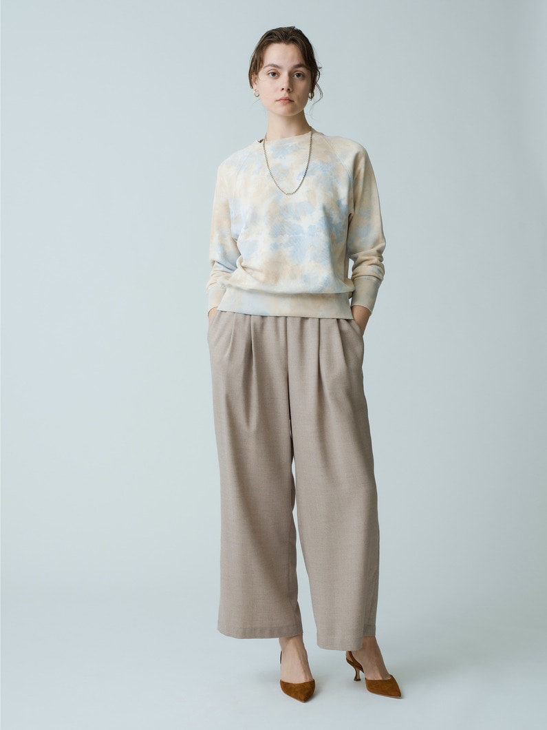 Polyester Easy Pants 詳細画像 beige 1