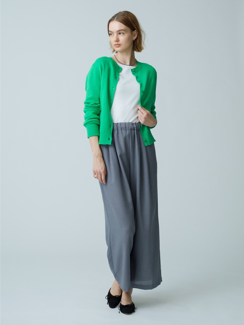 Polyester Easy Pants 詳細画像 gray 5