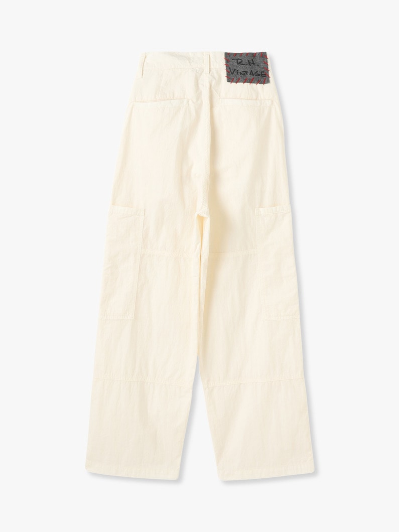 Cotton Nylon Parachute Pants 詳細画像 ivory 1