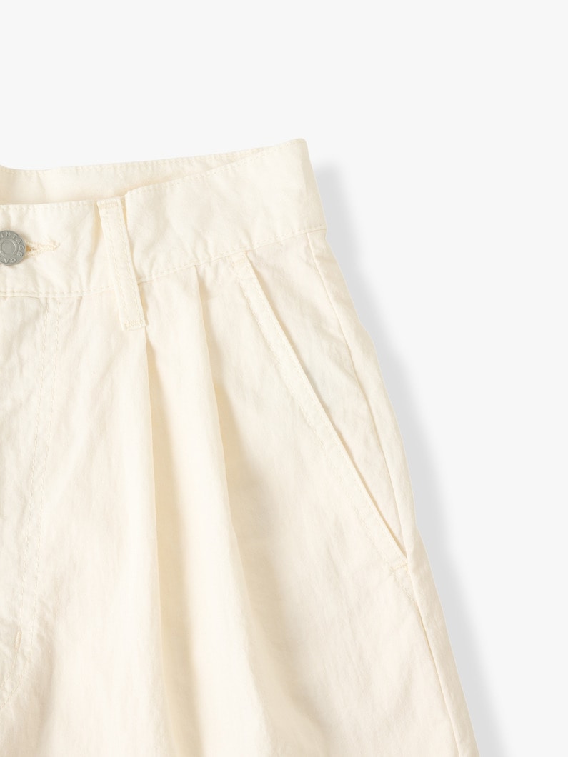 Cotton Nylon Parachute Pants 詳細画像 ivory 3